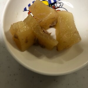 簡単なわりにめちゃ美味しい 大根とツナの煮物